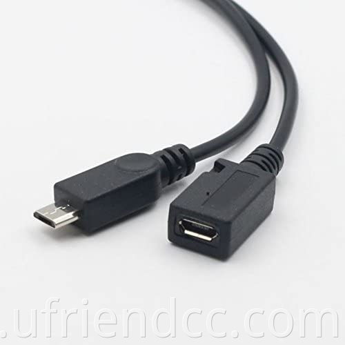 Cavo OTG USB per telecamere digitali - cavo adattatore maschile da femmina a mini USB a 5 pin